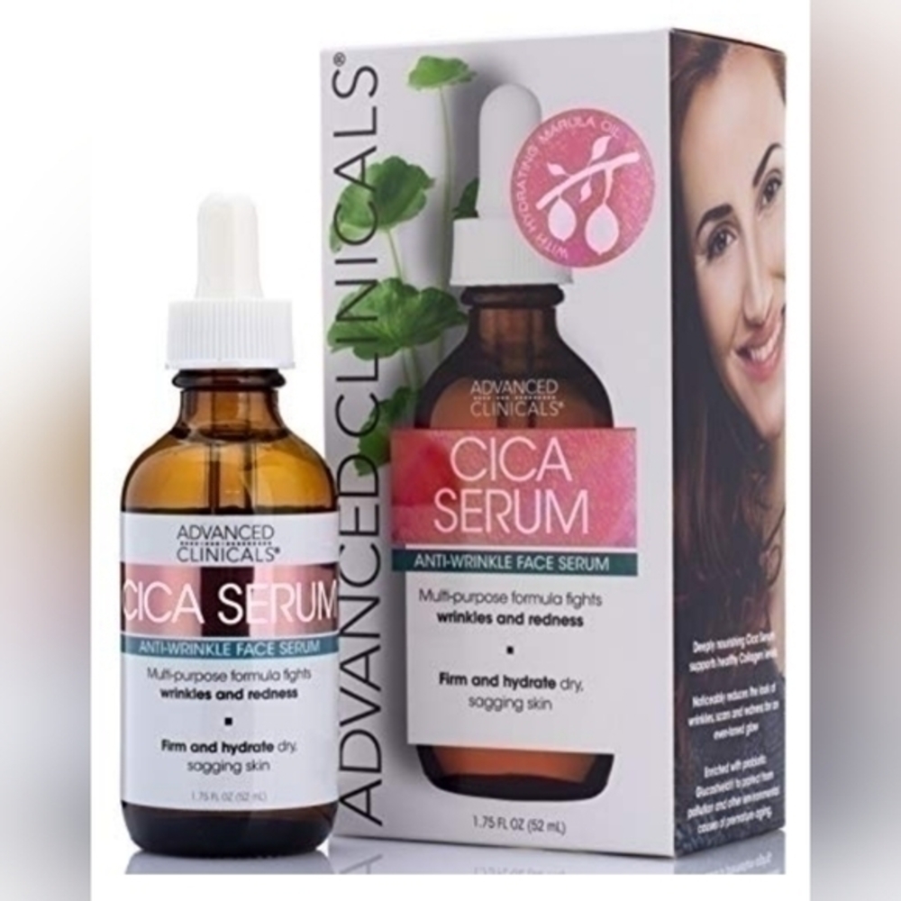 Advanced Clinicals Cica Serum Moisturizing Anti-Wrinkle Face Syrum